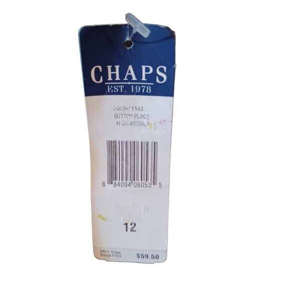 Chaps Sutton Place Black Dress Pants NWT - Picture 3 of 5